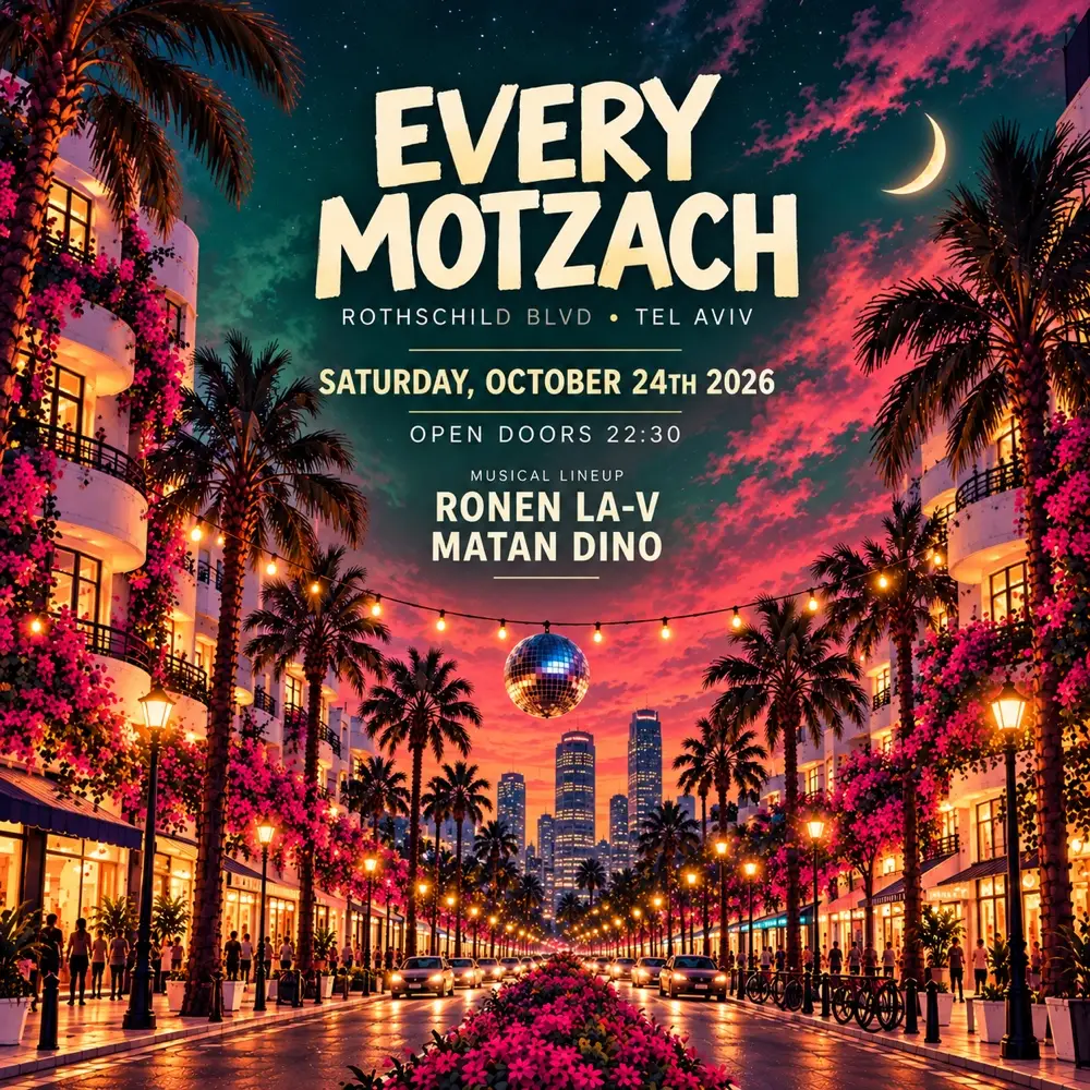 EVERY MOTZACH • ROTHSCHILD // 24.10🗼