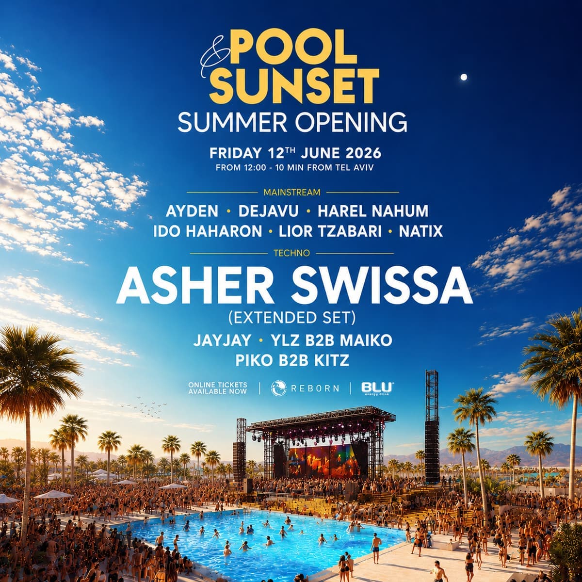 POOL & SUNSET FESTIVAL • 12.06 POOL & SUNSET FESTIVAL • 12.06