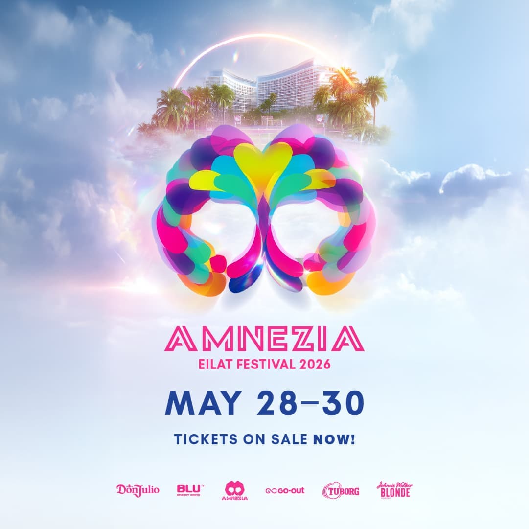 AMNEZIA FESTIVAL EILAT 2026 אמנזיה אילת AMNEZIA FESTIVAL EILAT 2026 אמנזיה אילת