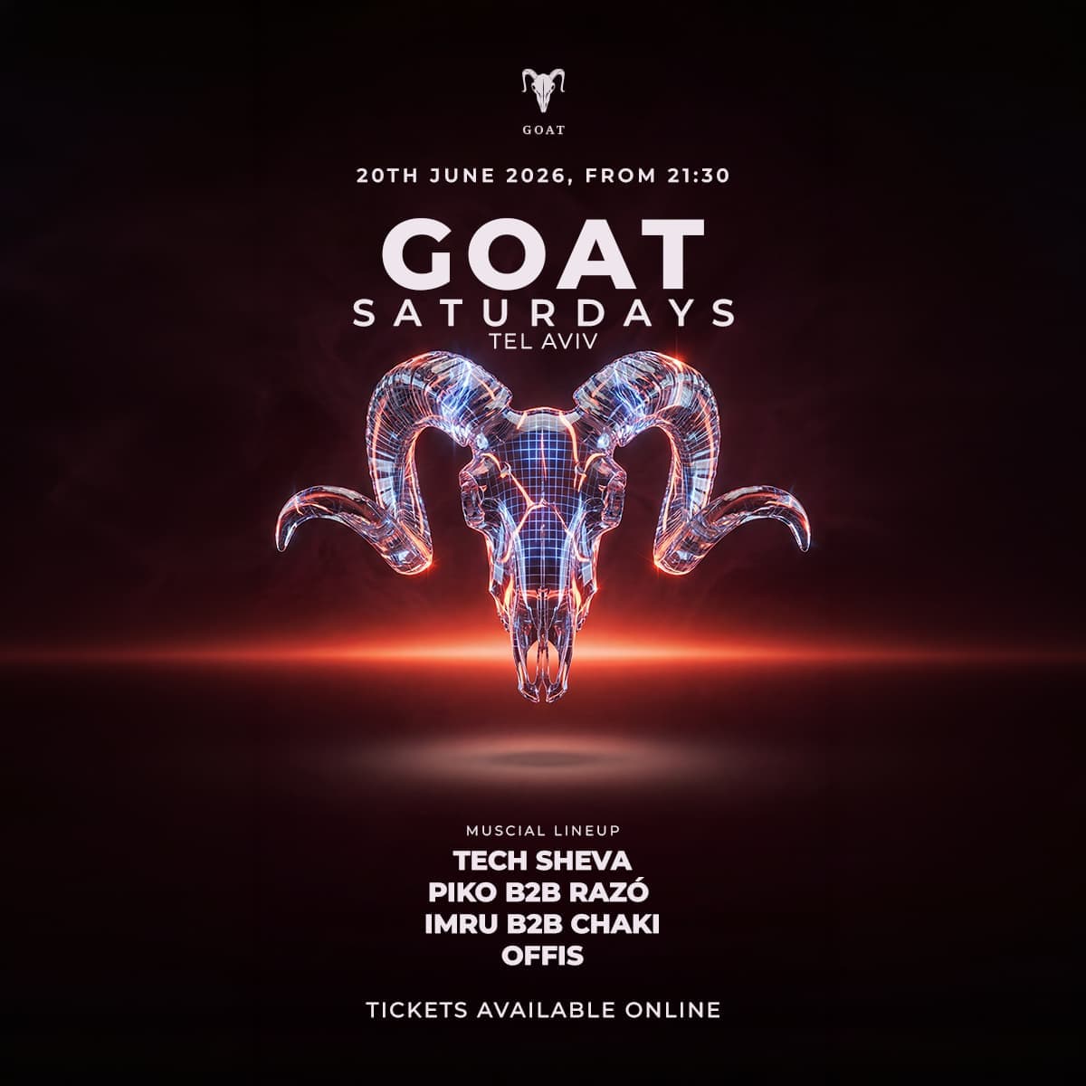 Saturday GOAT // 20.06 Saturday GOAT // 20.06