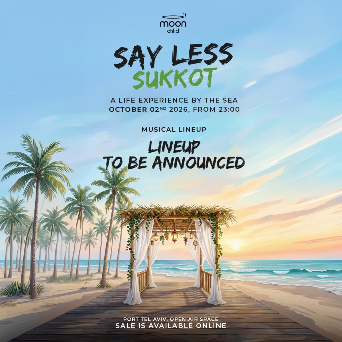 SUKKOT • FRIDAY OPEN AIR SUKKOT • FRIDAY OPEN AIR