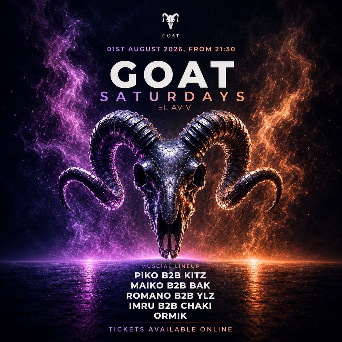 Saturday GOAT // 01.08 Saturday GOAT // 01.08