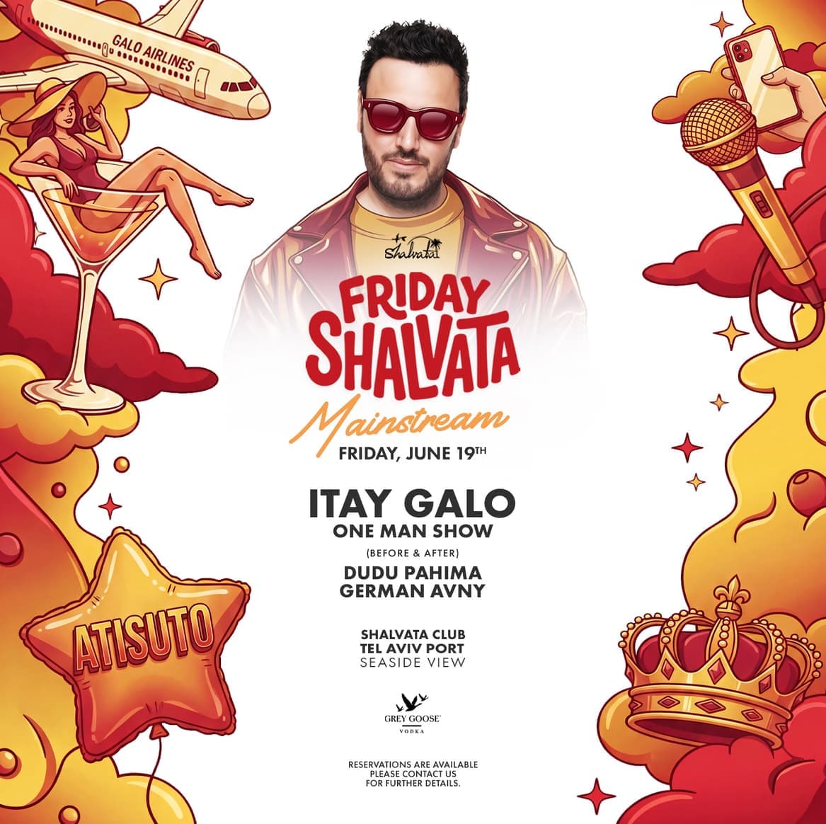 Friday Shalvata Mainstream | One Man Show Friday Shalvata Mainstream | One Man Show
