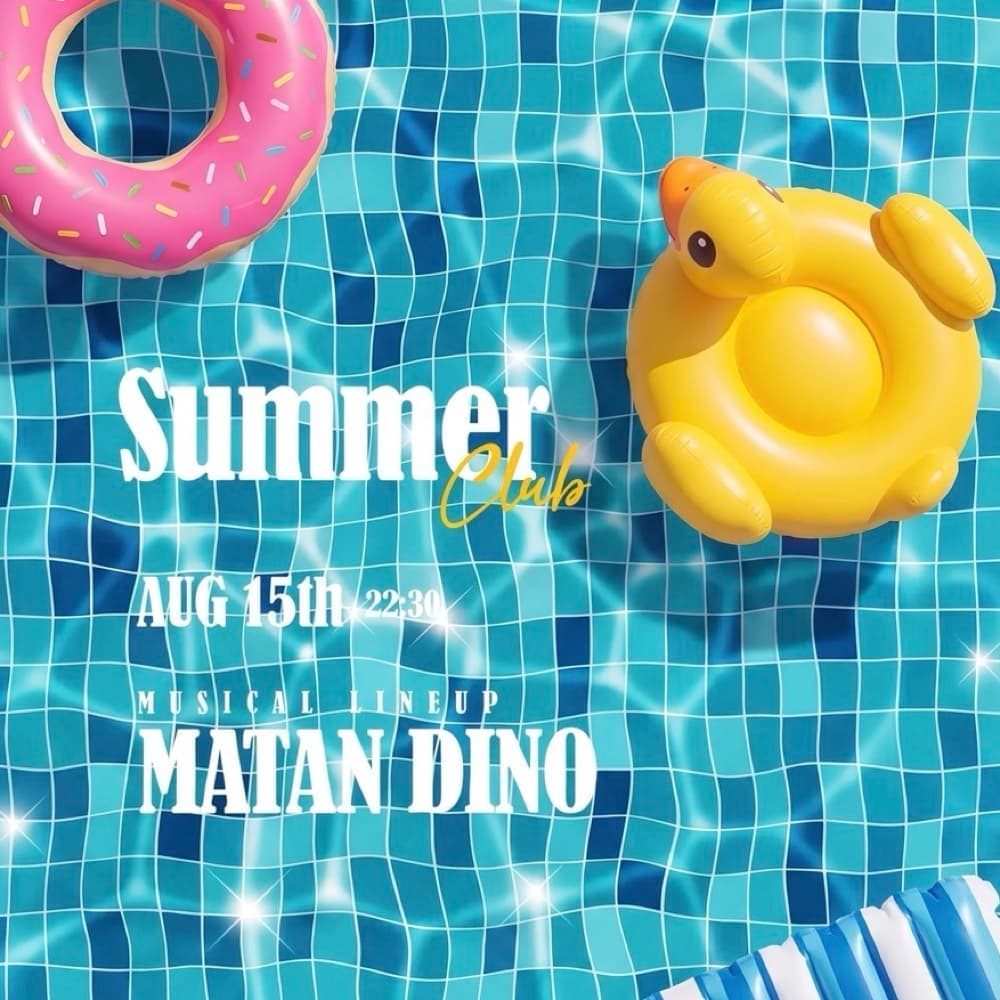 MOTZACH SUMMER CLUB // 15.8🌞 MOTZACH SUMMER CLUB // 15.8🌞