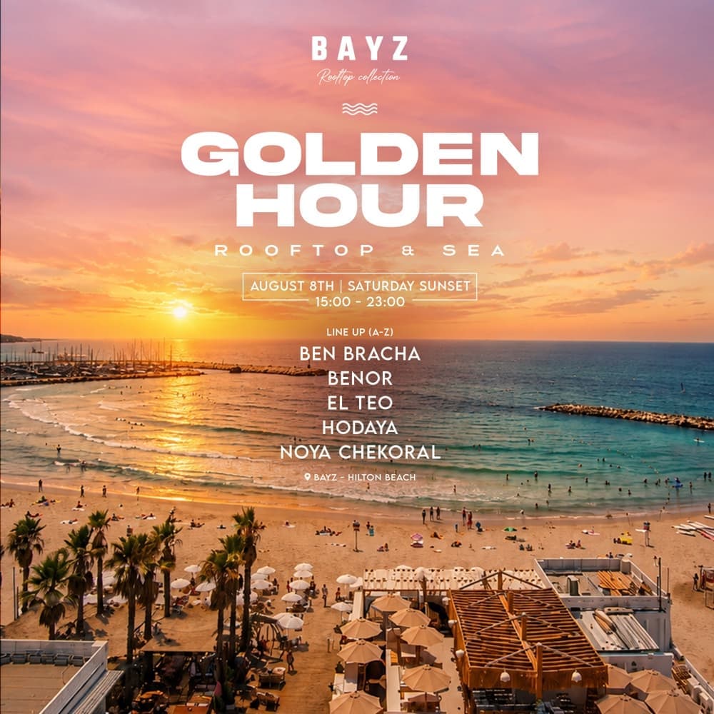 GOLDEN HOUR |Bayz ROOFTOP 8.8 GOLDEN HOUR |Bayz ROOFTOP 8.8