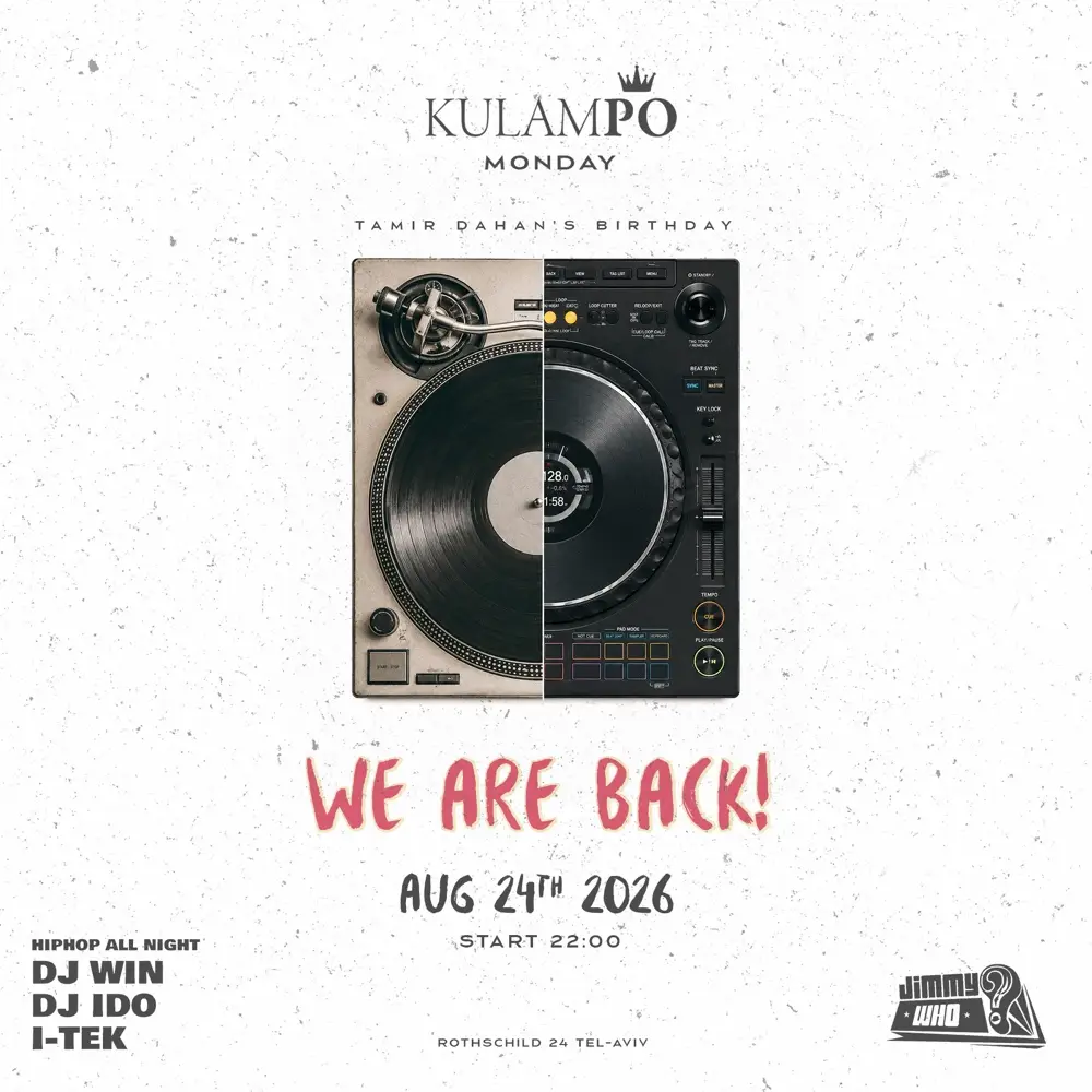 KULAMPO MONDAY - 24.8 KULAMPO MONDAY - 24.8